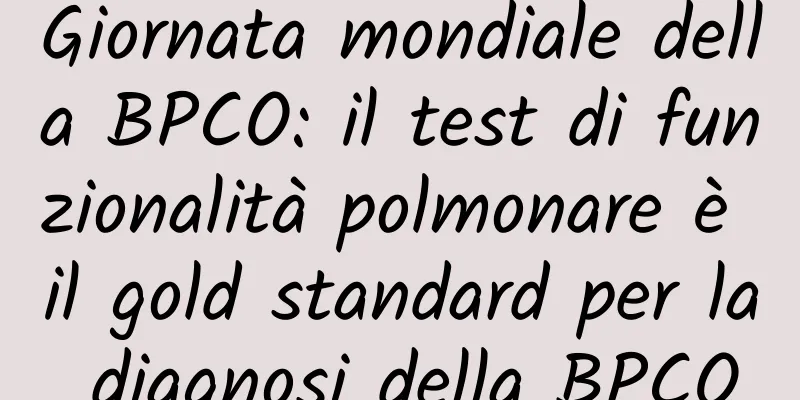 Giornata mondiale della BPCO: il test di funzionalità polmonare è il gold standard per la diagnosi della BPCO