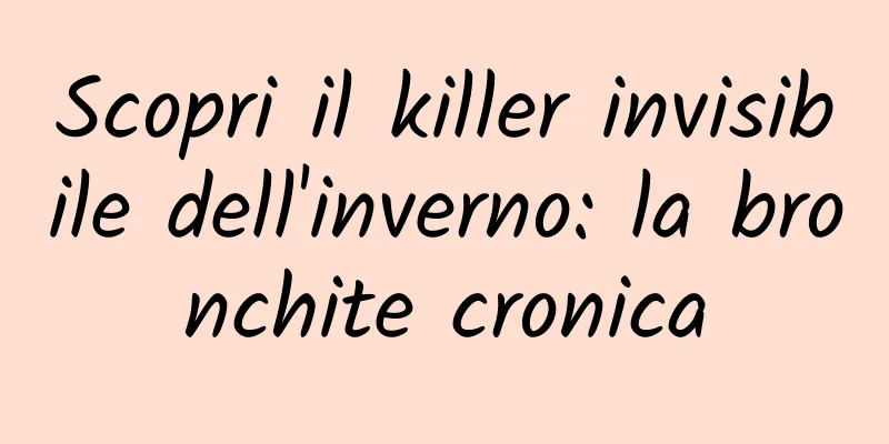 Scopri il killer invisibile dell'inverno: la bronchite cronica