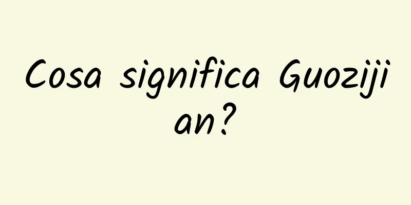 Cosa significa Guozijian?