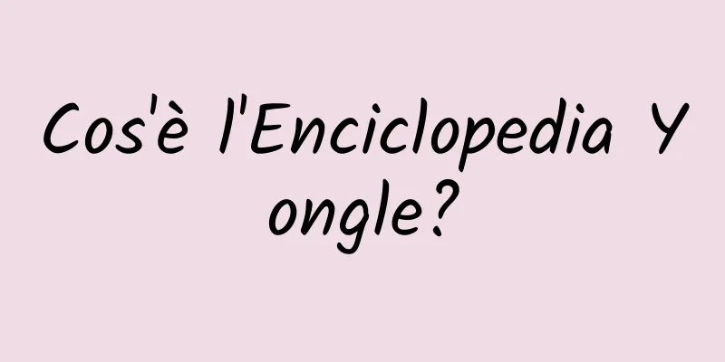 Cos'è l'Enciclopedia Yongle?