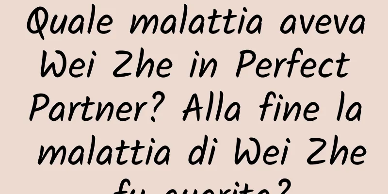Quale malattia aveva Wei Zhe in Perfect Partner? Alla fine la malattia di Wei Zhe fu guarita?