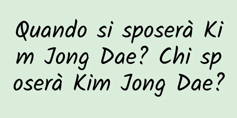 Quando si sposerà Kim Jong Dae? Chi sposerà Kim Jong Dae?