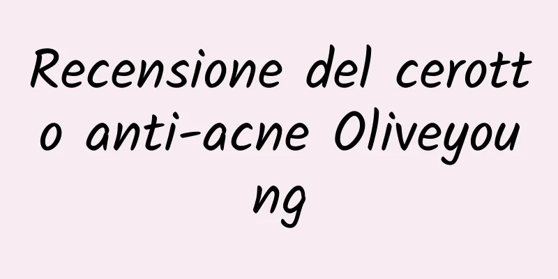 Recensione del cerotto anti-acne Oliveyoung