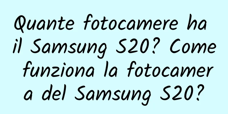 Quante fotocamere ha il Samsung S20? Come funziona la fotocamera del Samsung S20?