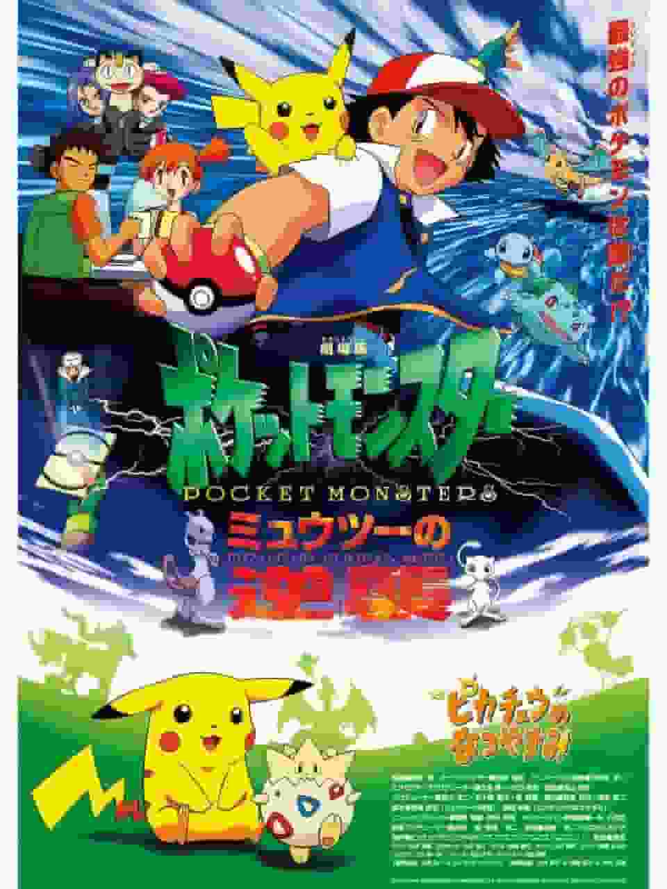 Appello e valutazione del film "Pokémon: Mewtwo Strikes Back"